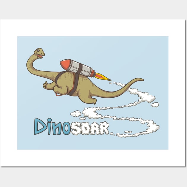 Dinosoar Wall Art by Made With Awesome